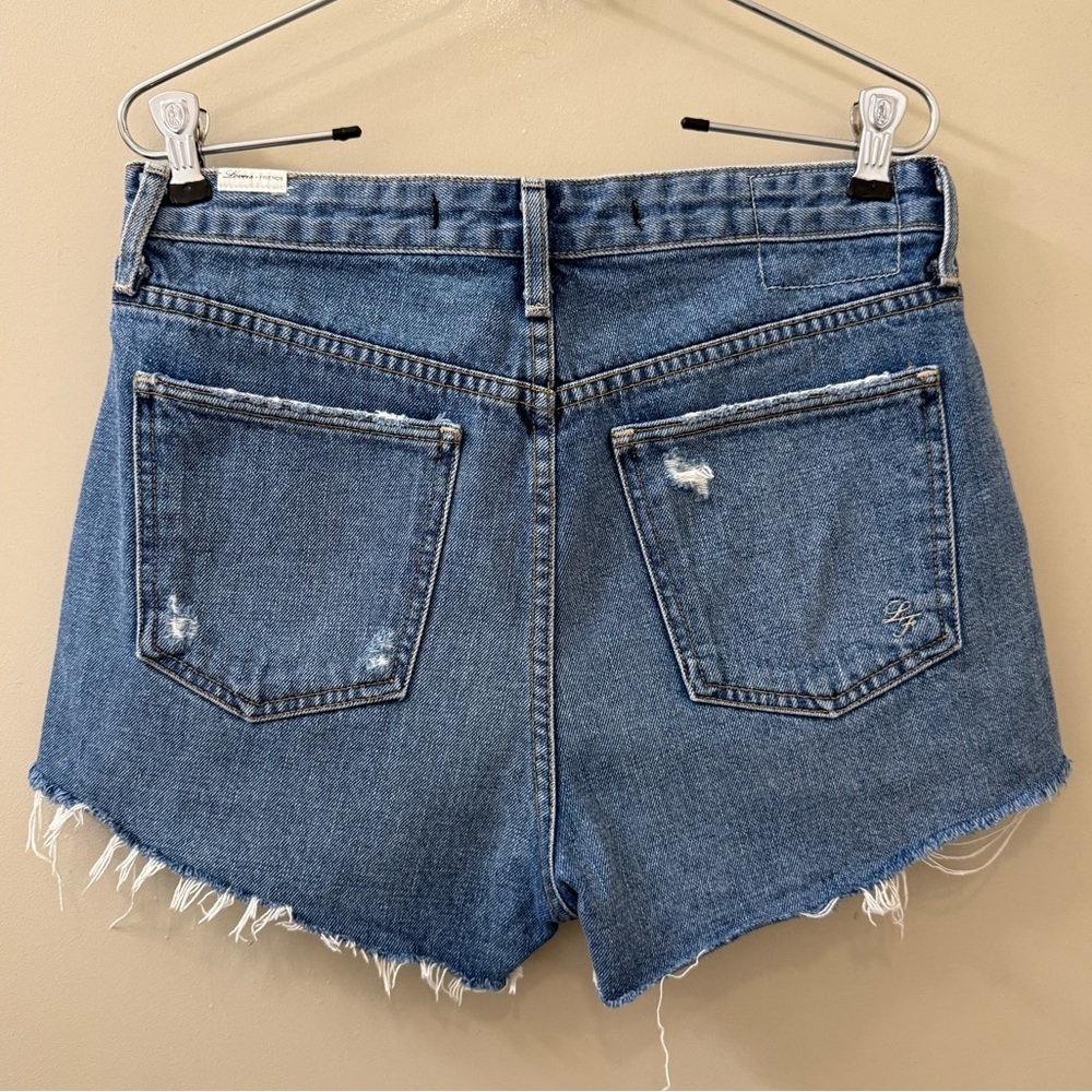 Lovers + Friends The Jack High Waisted Denim Shorts size 28 in Las Palmas - Picture 5 of 12